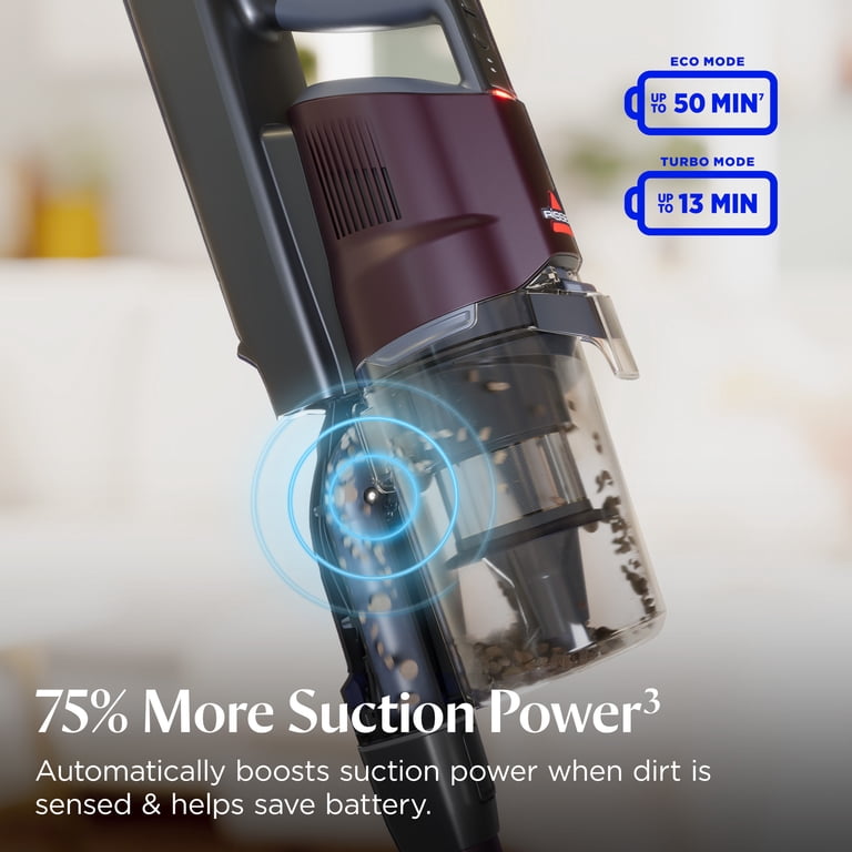 BISSELL PowerClean DualBrush 280W Cordless Self-Standing Stick