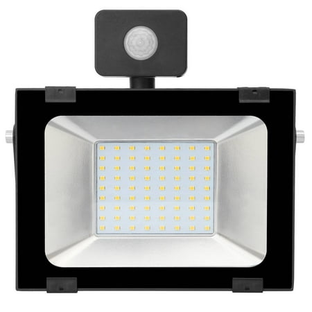 

50W LED Motion Sensor Floodlight Waterproof LED Working Light Warm White US