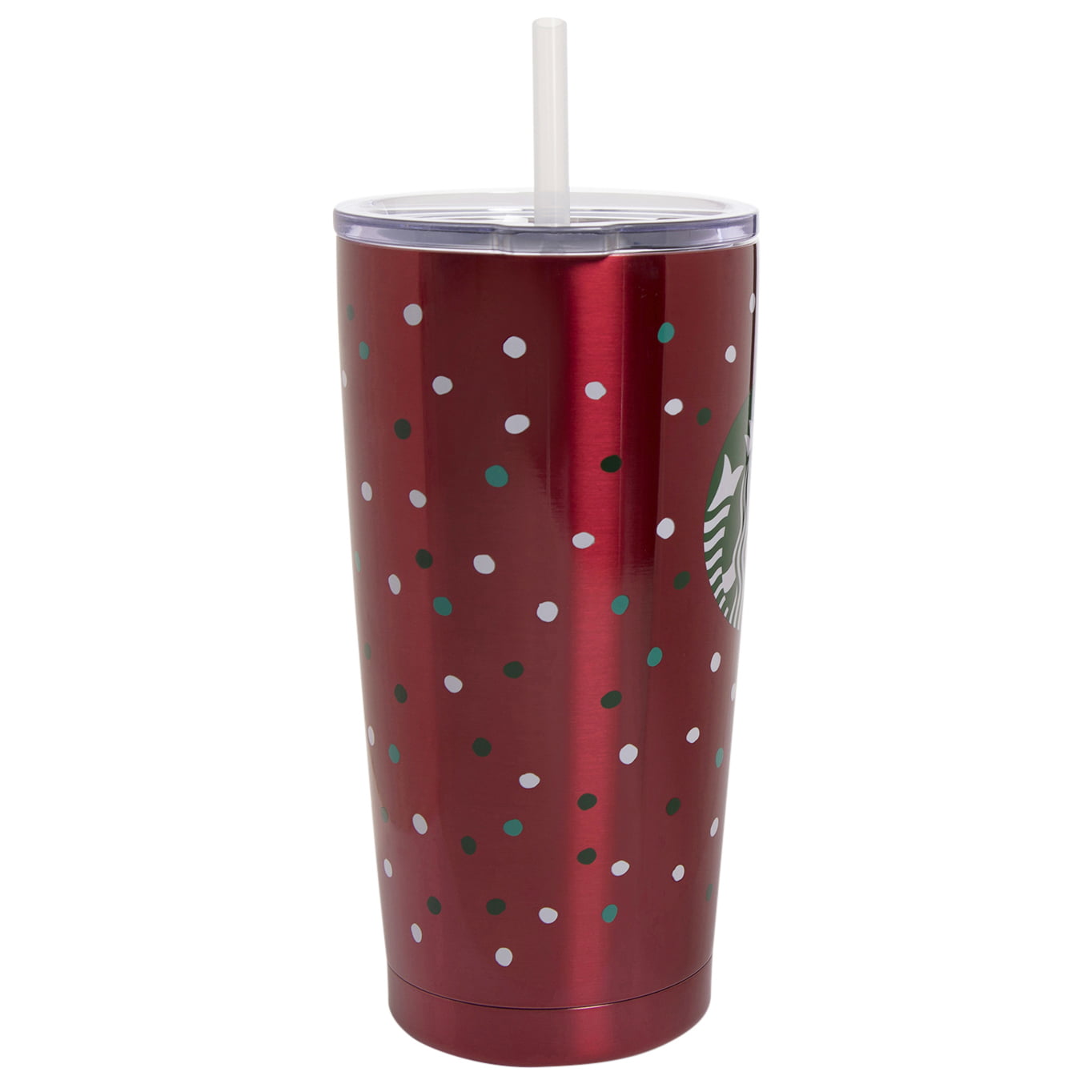 Christmas Polka Dots Cold Starbucks Tumbler