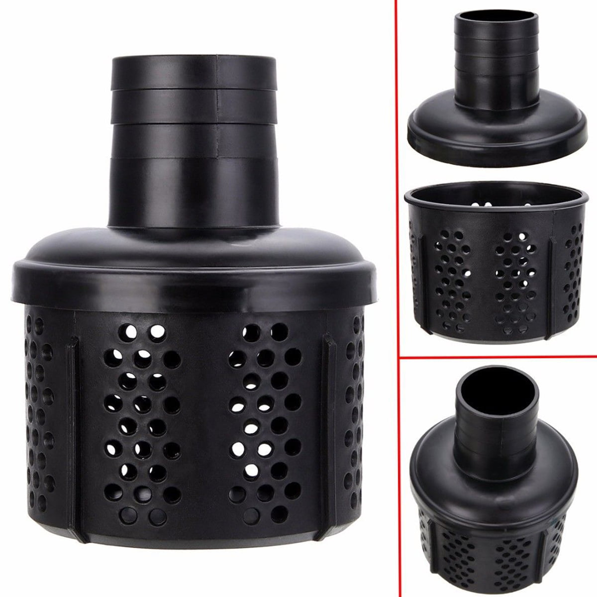 2" Durable Suction Hose Strainer Filters Water Pump Drainage Sewage Water DL5X 