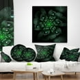thumbnail image 4 of Designart 12" x 20" Green Polyester Throw Pillow, 4 of 5