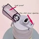 thumbnail image 2 of Botella Deportiva al Vacío de Acero Inoxidable Storyland Doble Pared Aislante 650 ML Rosa, 2 of 3