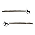 thumbnail image 1 of Wolf Bobby Pin Hair Clips, 1 of 1