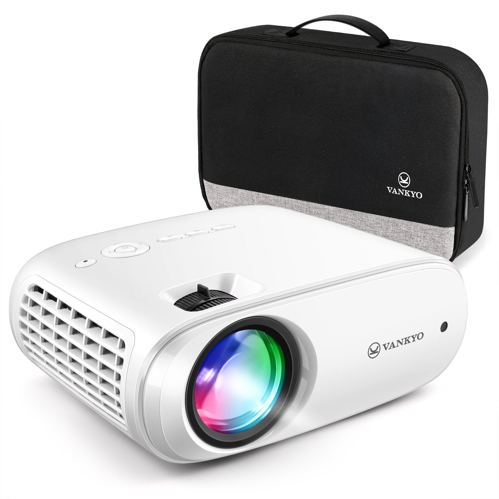atlet Fødested Integration VANKYO Cinemango 100 Mini Video Projector, Portable Projector for Outdoor  Movies, 220" Display & 1080P Supported, 55,000 Hours LED Lamp Life,  Compatible with HDMI/TV Stick/USB - Walmart.com