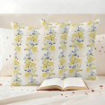 thumbnail image 3 of Yellow Fruit Outdoor Pillow Covers 20"x20" Set of 2,Waterproof Throw Pillow Covers for Patio Furniture,Vintage Country Leaves Berries Blue Plants Decorative Cushion Pillowcases for Garden Couch Sofa, 3 of 9