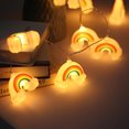 thumbnail image 4 of Tomfoto 5FT 10LED Rainbow String Lights Christmas Decorative Fairy Lights LED Hanging Lights  On Light Mode for Festivals Easter Carnival Parties, 4 of 7