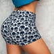 thumbnail image 4 of Fotbe black Skull white Shorts Sin Costuras – Shorts Deportivos de Cintura Alta para Mujer, Elásticos para Gimnasio, Yoga, Running o Ciclismo-X-Large, 4 of 8