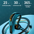 thumbnail image 4 of X13 Wireless Handsfree Headset Earpiece with Noise Canceling Mic LED Battery Display for Laptop Trucker Driver, 4 of 8