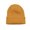 Yellow, variant on Opolski Unisex Winter Hat High Elasticity Solid Color No Brim Knitted Soft Anti-slip Dome Top Warm Striped Texture Soft Women Men Beanie Yellow