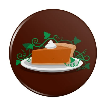 

Pumpkin Pie Kitchen Refrigerator Locker Button Magnet