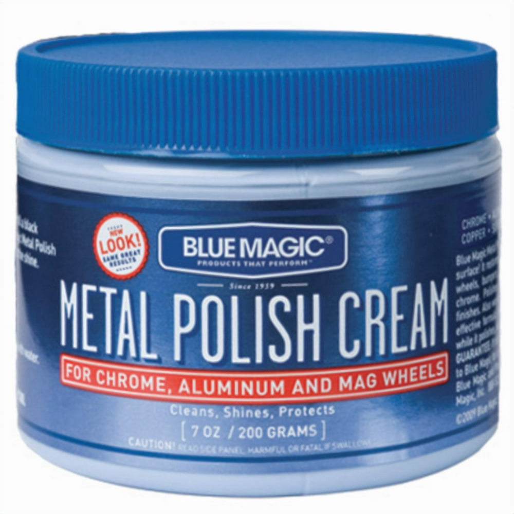 Blue Magic Metal Polish Cream (7 oz.) - Walmart.com - Walmart.com