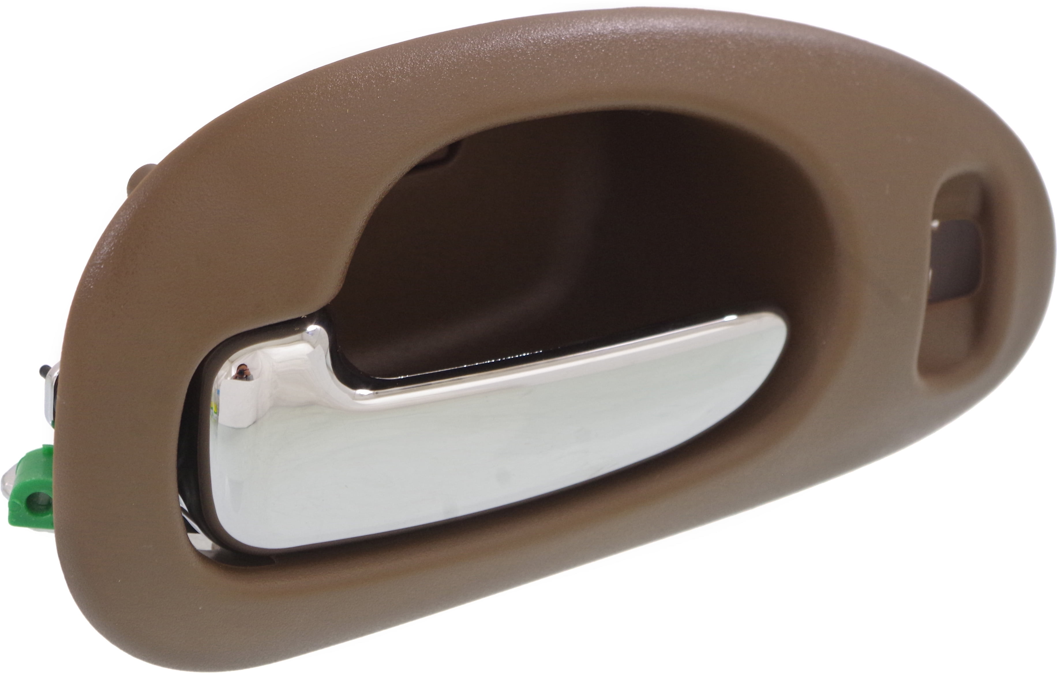 Interior Door Handle Compatible with 1998-2004 Chrysler Concorde 1999-2004 300M Front, Left Driver Beige bezel with chrome lever