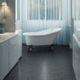 thumbnail image 2 of Black Interlocking Plastic Deck Tiles Pebble Stone Pattern Waterproof All Weather Anti Slip 440 LBS Weight Capacity for Bathroom Shower Balcony Porch Pack of 60, 2 of 19