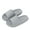 Gray, variant on Pillow Slippers for Women and Men Rubber Cloud Slides House Slides Shower Sandals 2024 Comfortable Indoor Shoes Gray 44