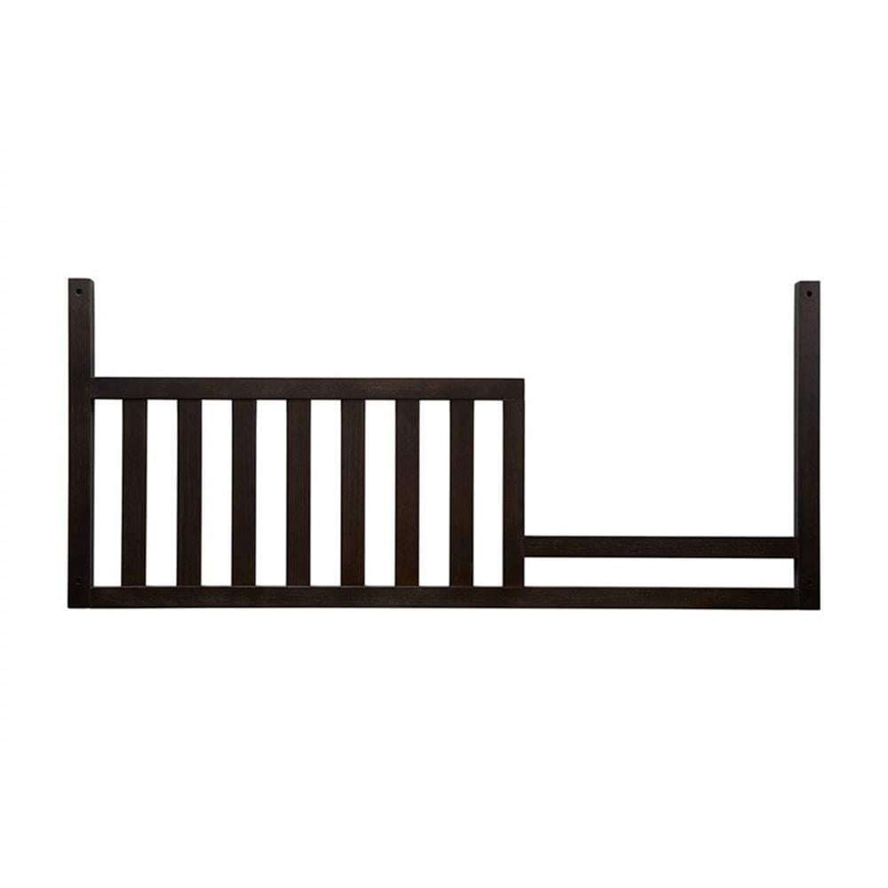 Baby Cache Glendale Toddler Guard Rail in Charcoal Brown