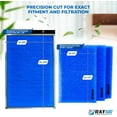 20x25 Replacement Filter Pads Compatible with PremierOne PureFlo P6100