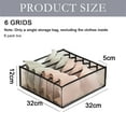 thumbnail image 2 of Drawer Storage Box Children's Clothes Underwear Organizer Storage Bag, 2 of 5