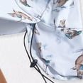 thumbnail image 4 of NIEWTR Baby/Toddler Boy Rash Guard Swimsuit Long Sleeve One Piece Zipper Swimwear Sunsuit Infant Bathing Suit Beachwear(Brown,3-4 Years), 4 of 7