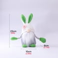 thumbnail image 3 of Cleanrance! MIARHB Easter Gnomes Decoration Easter Bunny Flower Faceless Gnomes Doll Plush Toy Ornaments Home Decoration Plush Toy Stuffed Doll, G, 3 of 3