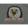 thumbnail image 2 of Cobra Kai 3 Eagle Fang Karate Youth Athletic Heather Graphic Hoodie- XS, 2 of 7