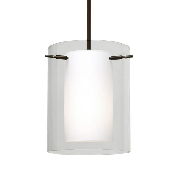 Besa Lighting 1TT-C00607-BR Pahu 8 Pendant Bronze