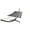 Blue Stripe, variant on Petra Leisure 15 Ft. Indoor/Outdoor Powder Coated Galvanized Steel Arc Hammock Stand. Strongest Supports Single/Double Hammock Bed.(Black)