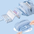 thumbnail image 4 of Bolsa Plegable Para Bolígrafos, Estructura Extraíble, Uso Versátil, Bolsa Organizadora De Papelería De Gran Capacidad Para Uso En Oficina Para Borrador De Marcador De Lápiz, 4 of 7