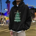 thumbnail image 2 of Letdown Ugly_Christmas Sweatshirt for Men Novelty Graphic Sweatshirts Hoodie Drawstring Pullover Hoodie with Pocket Holiday Pullover 2025 Novelty Sweatshirt (Black-04,L), 2 of 5