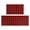 Red and Black Checkered Pattern-1, variant on Purple and Black Checkered Pattern Anti Fatigue Kitchen Rugs Set Of 2, Non Slip Washable Decorative Floor Mats for Kitchen Sink Laundry, 17"x30" and 17"x47"