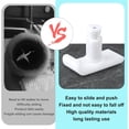 thumbnail image 3 of Walker Ski Glides, Universal Fit Walker Glides Accesorio de movilidad para personas mayores, Accesorios Walker para seguridad y estabilidad, Blanco, Paquete de 4, 3 of 4