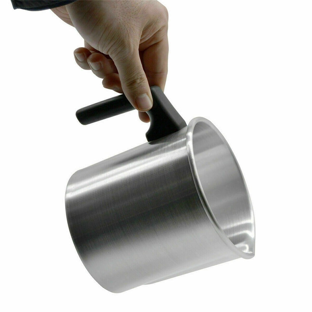 Aluminium Pouring Pot Candle Making Wax Melting Jug Pitcher Diy Soap Tool