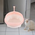 thumbnail image 4 of LOVEVER Cat Litter Box Small Carrier Automatic Self Cleaning Boxes for Cats Bins Travel Pink, 4 of 7