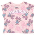 thumbnail image 3 of Sesame Street Abby Cadabby Waffle Knit T-Shirt and Shorts Outfit Set Newborn to Little Kid, 3 of 5