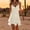 Beige, variant on Tunic Dress Interview Dress 2026 Summer Solid Color Button Down Breathable Regular Fit Comfy Plus Size Party Dress for Going Out and Party S-2XL
