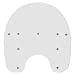 thumbnail image 3 of Memphis Shades MEP6260 Clear Windshield (Replacement Plastic For Harley-Davidson 17" Replacement Shield Heritage/Fatboy), 3 of 4