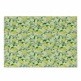 thumbnail image 1 of Lemons Cutting Board, Blooming Lemon Flowers on Tree Branches with Buds and Ripe Fruits, Decorative Tempered Glass Cutting and Serving Board, in 3 Sizes, by Ambesonne, 1 of 2
