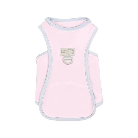 Lightweight Breathable Dog Sun Vest Sleeveless Shirt with D Ring for Small and Puppies