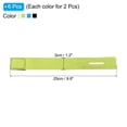 thumbnail image 2 of Uxcell 6Pcs Fishing Rod Straps, Elastic Fishing Rods Ties Wrap Pole, Multicolor, 2 of 7