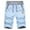 Sky Blue, variant on Men's Loose and Baggy Summer Casual Shorts in Various Colours, with High Waist Design, Suitable for Multiple Occasions and Machine Washable