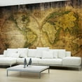 thumbnail image 1 of Tiptophomedecor World Map Wallpaper Wall Mural - The Old World, 1 of 3