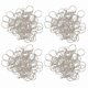 thumbnail image 1 of 800 Piezas Anillos de Divididos Con Plateado de Cadena Y Anillos de Salto Abiertos Una Granel para Manualidades DIY (1 Pulgada / 25 mm), 1 of 5