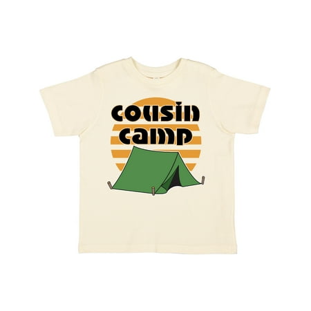 

Inktastic Cousin Camp Summer Reunion Gift Toddler Boy or Toddler Girl T-Shirt