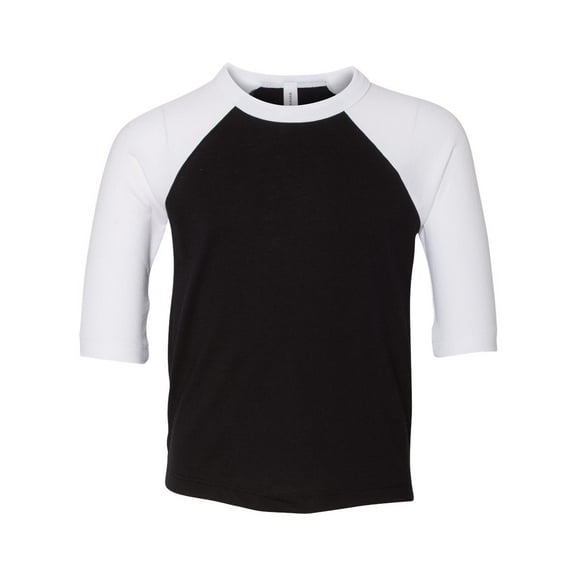 Bella   Canvas 3200T Toddler 3/4-Sleeve Baseball T-Shirt