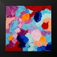 thumbnail image 2 of Coolick, Ann Marie 15x15 Black Modern Framed Museum Art Print Titled - Flower Amoebic Party I, 2 of 5