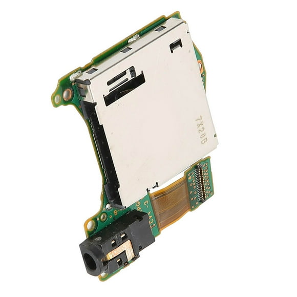 Stylish Design Game Cartridge Card Slot, Game Card Slot, Metal + ABS Host Card Slot for Game Machine Gameboy Replacement
