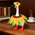 thumbnail image 5 of Cififendec 4th of July Cute Goose Outfit, 7", Patriotic Red Blue and White Star-Stripe Independence Day Costume for Indoor/Outdoor Small Goose Sculpture Decoration, 5 of 5