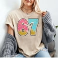 thumbnail image 2 of Funny 67 Ice Cream Drip Meme Six Seven Gen Alpha Slang T-Shirt, Multicolors, Size S-5XL, 2 of 5