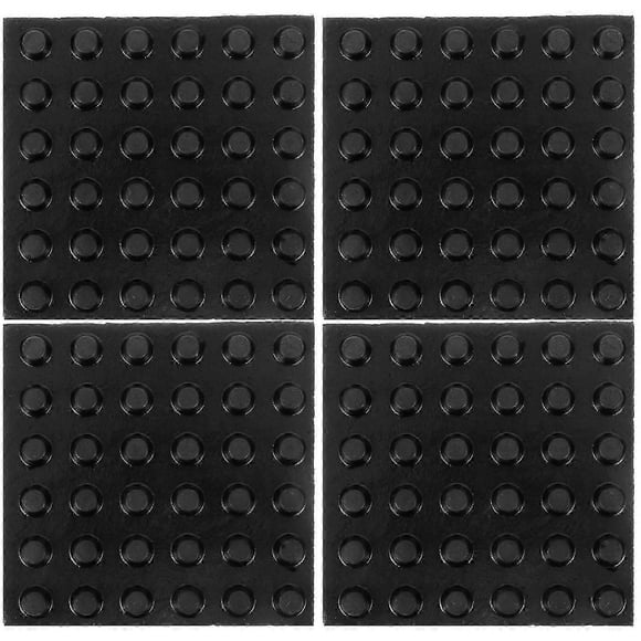 4 pcs Washing Machine Anti Vibration Pads Washer Noise Dampening Mat Rubber Pads