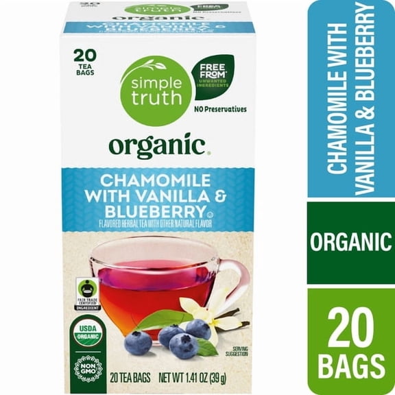 STO Chamomile with Vanilla and Blueberry Herbal Tea