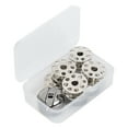 thumbnail image 1 of 10 piezas de caja de bobina de bobina de metal, prensatelas para máquina de coser industrial, accesorios, 1 of 14